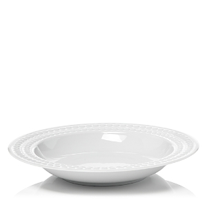 L'Objet Perlee White Soup Plate