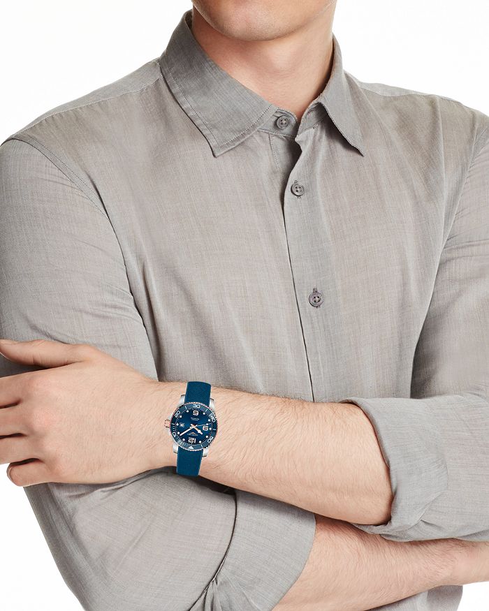 Shop Longines Hydroconquest Watch, 41mm In Blue