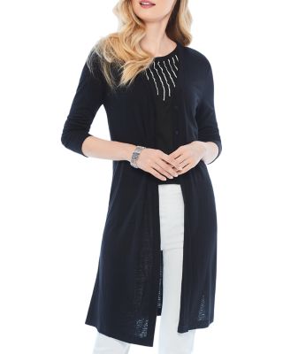 long black duster cardigan