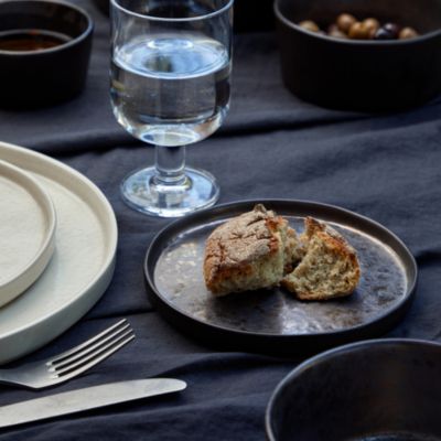 LAGOA Dark Metallic Bread & Butter Plate
