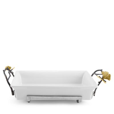 Butterfly Ginkgo 2 Quart Casserole Dish