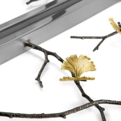 Butterfly Ginkgo Wall Art Panels, Set of 3