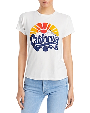 MOTHER THE BOXY GOODIE GOODIE CALIFORNIA TEE,8231-315