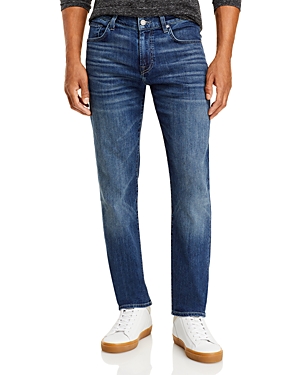 7 For All Mankind Airweft Denim Slim Fit Jeans In Amalfi Coast In Flash