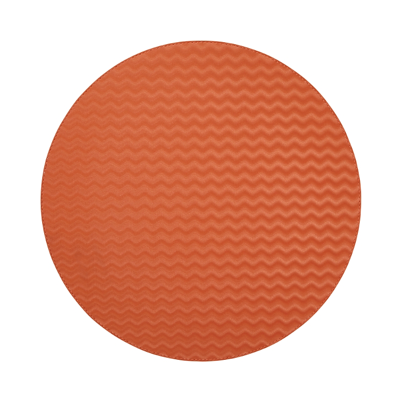 Shop Mode Living Tilde Placemats, Set Of 4 In Gold/coral