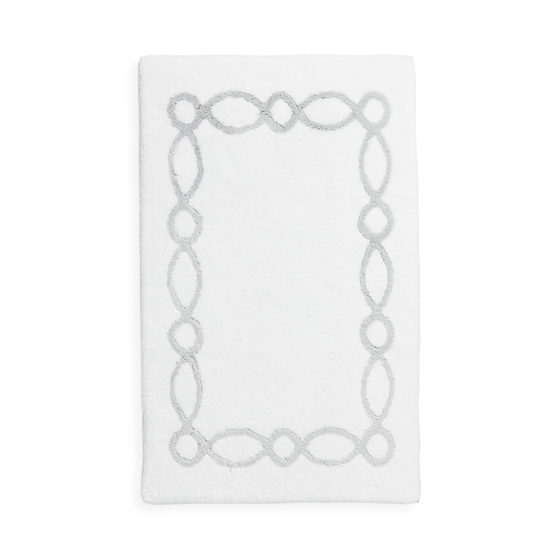 Abyss Lor Bath Rug, 23 X 39 - Exclusive In White/platinum