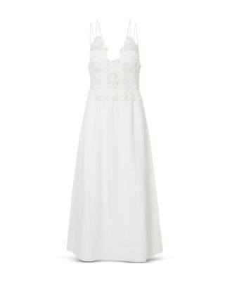 victoria secret white lace dress Victoria's Secret white milkmaid babydoll sheer cami top size: S – Angelic  Splash main image 0