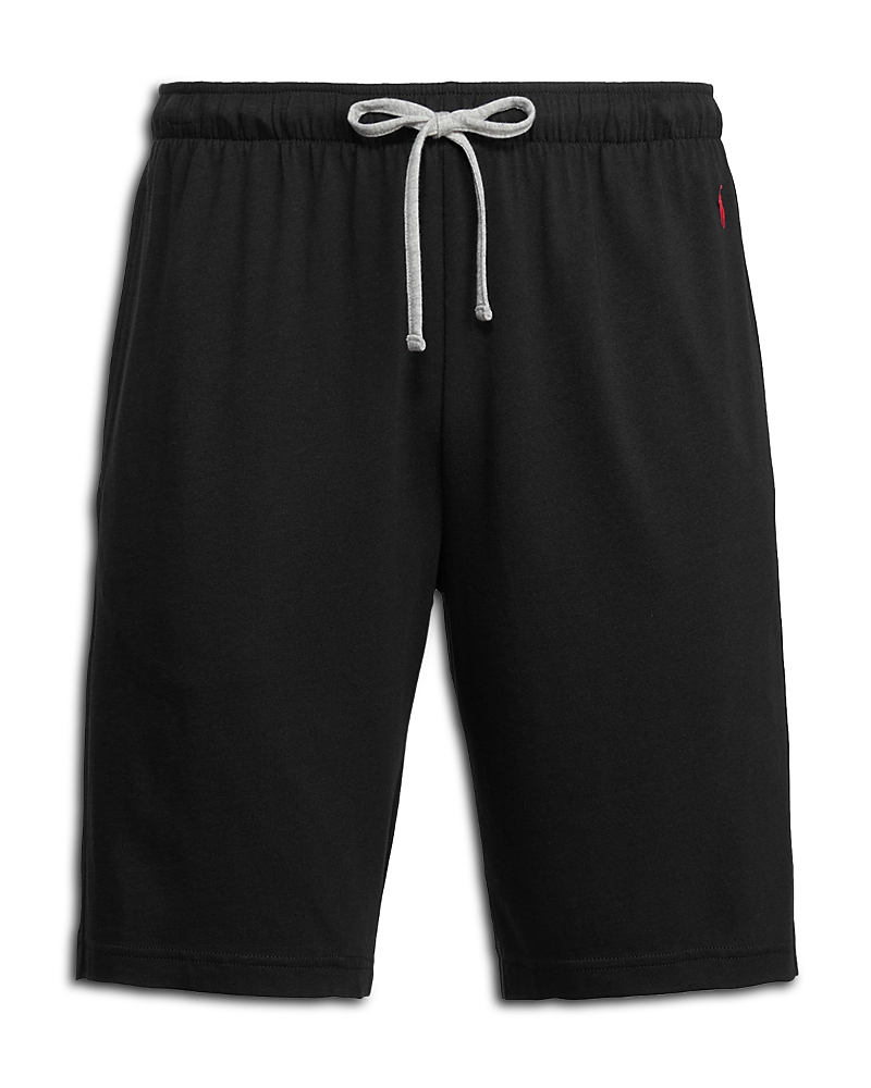 Polo Ralph Lauren Logo-embroidered Swim Shorts In Polo Black