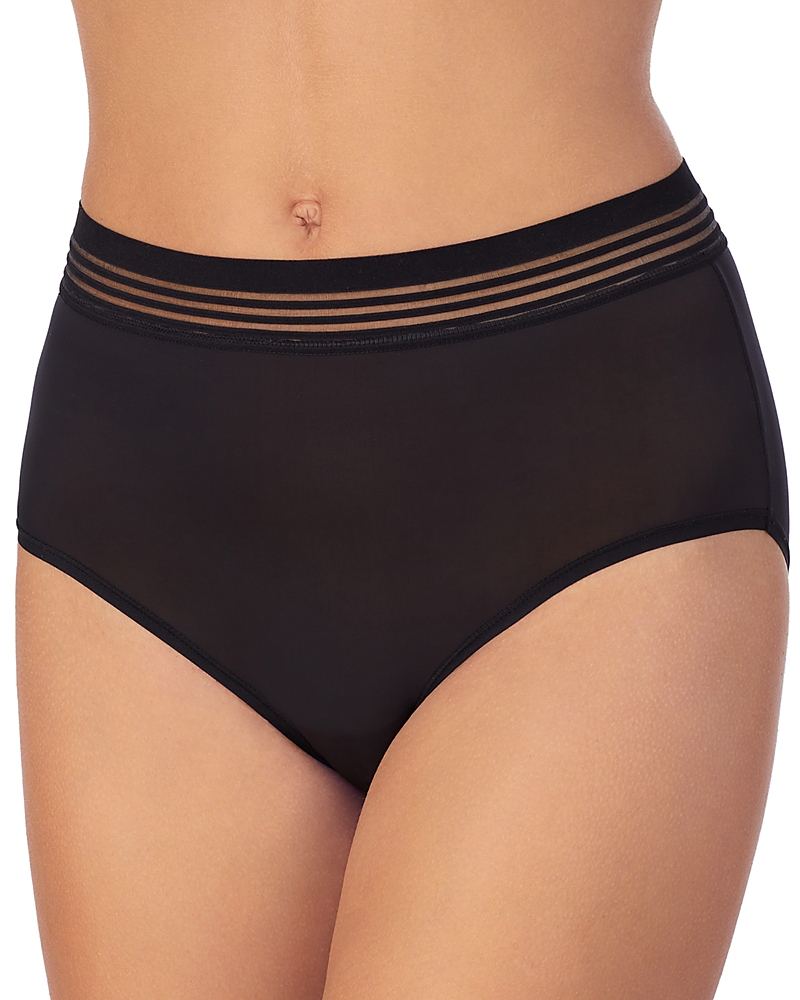 Le Mystere Second Skin High-rise Brief In Black