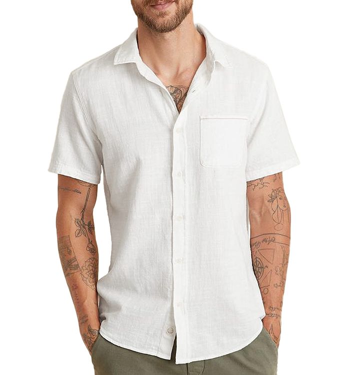 Marine Layer Lance Button Down Shirt | Bloomingdale's
