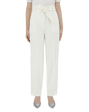 Max Mara Belted Straight Leg Trousers