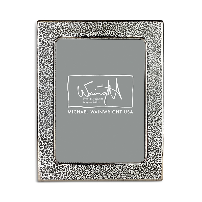 Michael Wainwright Panthera Platinum 5 X 7 Picture Frame In Grey