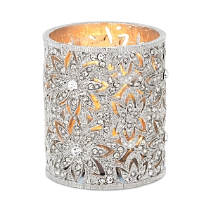 Olivia Riegel Windsor Tea Light Holder In Silver/blue