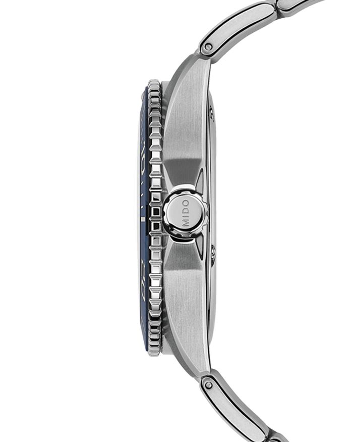 Mido Ocean Star 200c Caliber 80 Watch, 42.5 Mm In Grey/silver