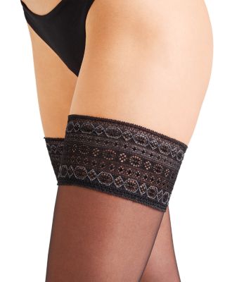 Seidenglatt 15 Lace Top Sheer Thigh Highs