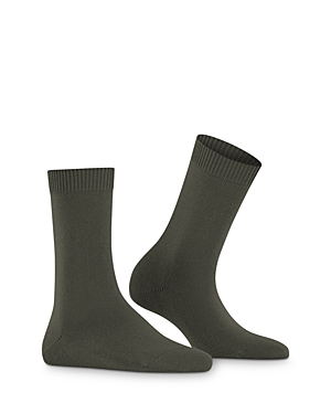 Falke Cosy Mid-calf Socks In Military