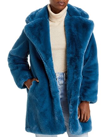 Apparis Stella Faux Fur Coat | Bloomingdale's