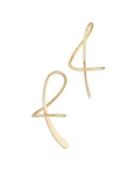 Bloomingdale's - Freeform Threader Earrings in 14K Yellow Gold - 100% Exclusive