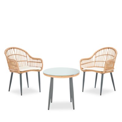 Berlen 3-Piece Outdoor Lounger Set