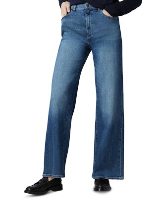 DL1961 Hepburn High Rise Wide Leg Jeans in Maritime | Bloomingdale's