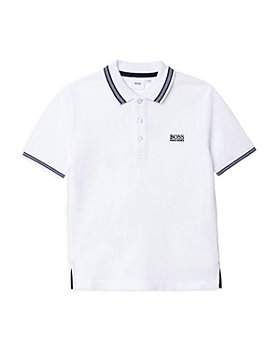 BOSS Kidswear - Boys' Cotton Piqué Logo Polo Shirt - Big Kid