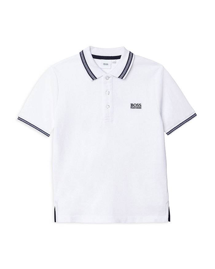 haspel dood bord BOSS Kidswear Hugo Boss Boys' Cotton Piqué Logo Polo Shirt - Big Kid |  Bloomingdale's