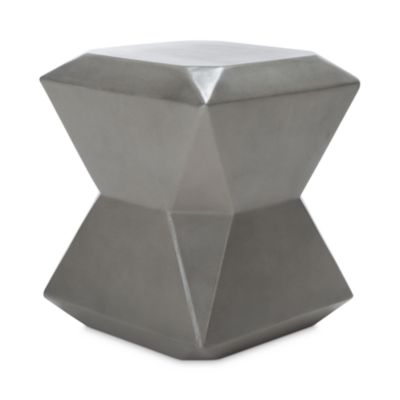 Conan Outdoor Concrete Accent Table