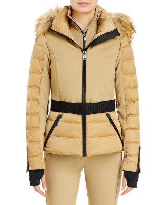 San Louis Faux Fur Trim Jacket, Serena Ski Half Zip Top & Pippa Belted Pants