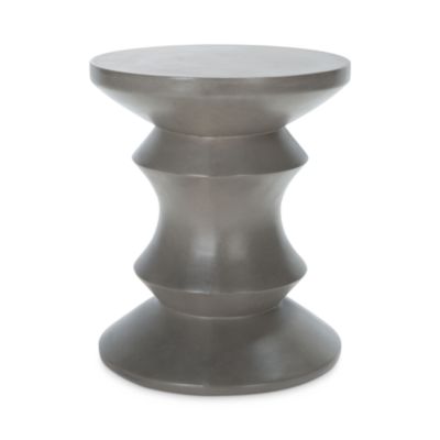 Katara Outdoor Concrete Accent Table