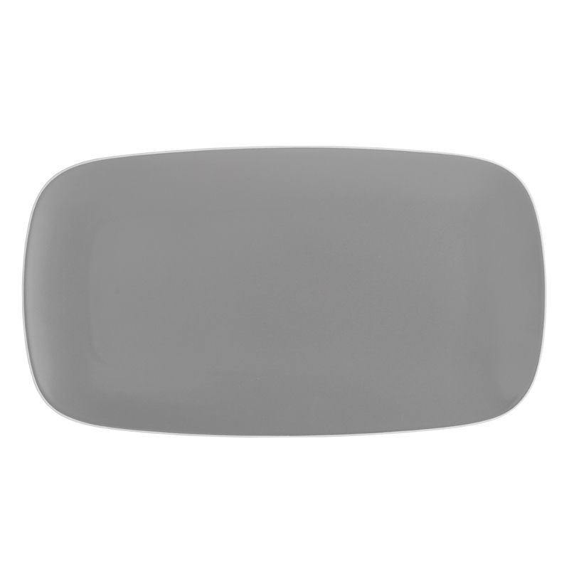 Nambe Pop Rectangular Platter In Slate