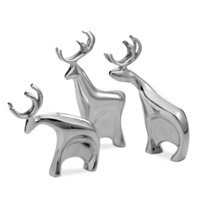 Blitzen Reindeer Figurine Set