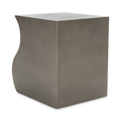 Mazza Outdoor Concrete Accent Table