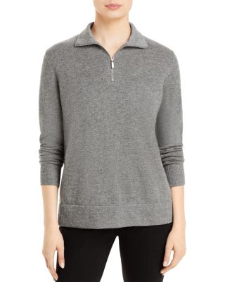 zip turtleneck sweater