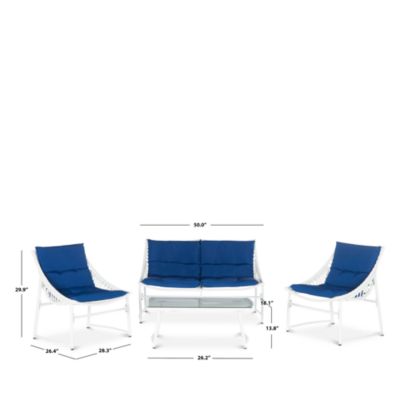 Berkane 4 Piece Outdoor Living Set