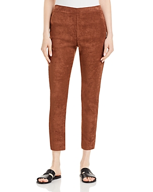 Kobi Halperin Lori Faux Suede Pants In Camel