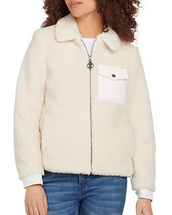 barbour birling fleece jacket