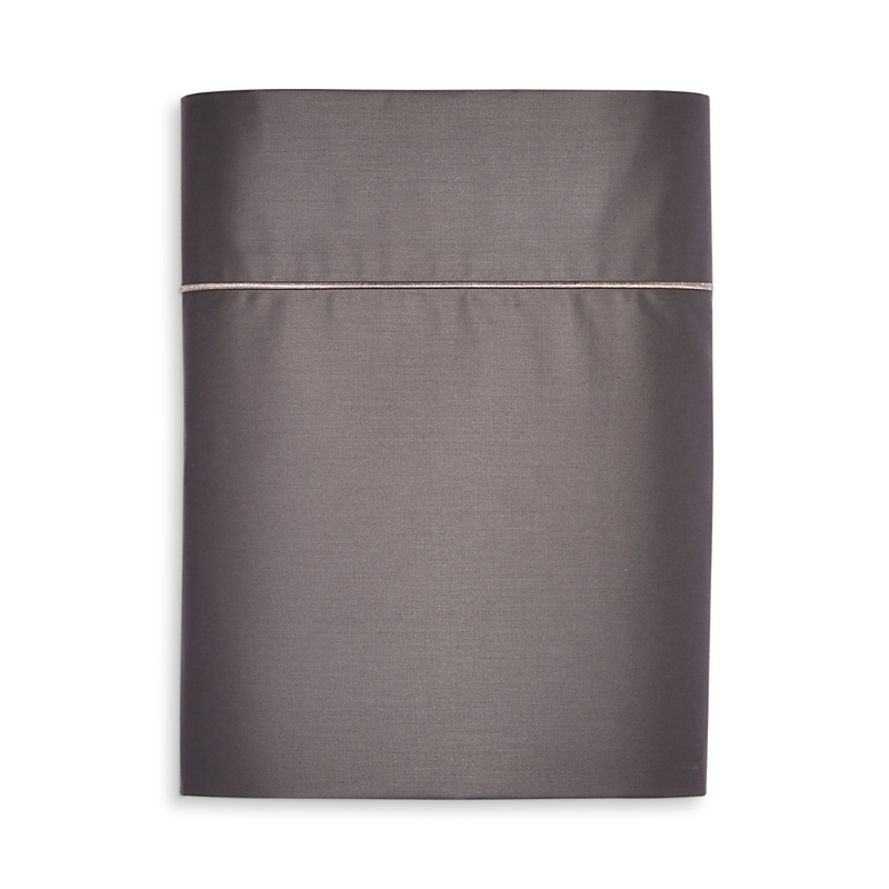 Hudson Park Collection 500tc Sateen Wrinkle-resistant Twin Flat Sheet - Exclusive In Charcoal