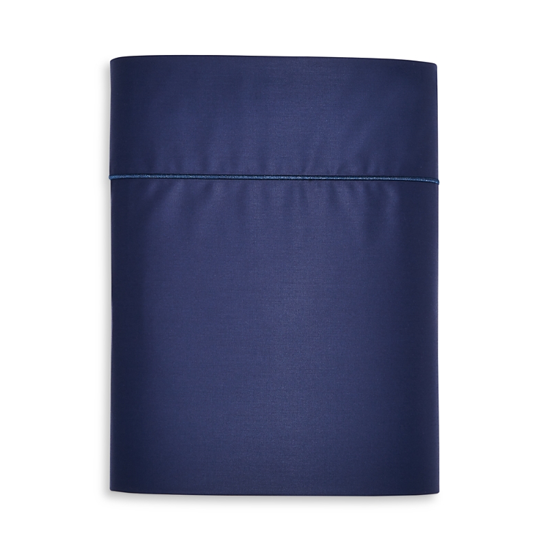 Hudson Park Collection 500tc Sateen Wrinkle-resistant Twin Flat Sheet - Exclusive In Marine