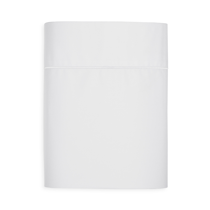 Hudson Park Collection 500tc Sateen Wrinkle-resistant King Flat Sheet - Exclusive In White