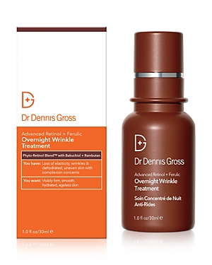 Shop Dr Dennis Gross Skincare Advanced Retinol + Ferulic Overnight Wrinkle Treatment 1 Oz.