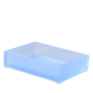 Mike And Ally Frost Sky Soap Dish In Frosted Blue