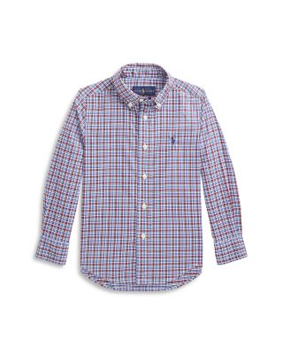 Ralph Lauren - Boys' Long Sleeve Button Down Shirt - Little Kid