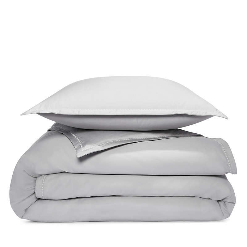 Sky 500tc Sateen Wrinkle Resistant Duvet Cover Set, King In Mineral Grey