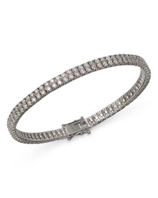 Men's 1 Ct. T.W. Diamond Double Row Bracelet