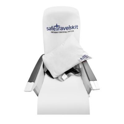 Luxury Travel Airplane Seat Cover &amp; Pillow Case Set