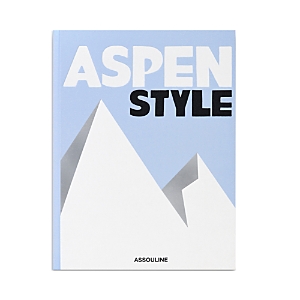 Assouline Publishing Aspen Style Hardcover Book In Blue