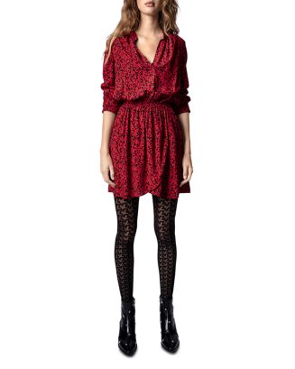 Zadig and voltaire outlet red dress