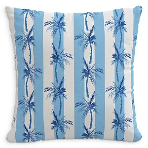 Cloth & Company The Cabana Stripe Palms Decorative Pillow, 20 x 20