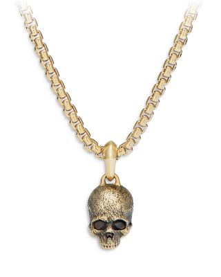 david yurman skull pendant