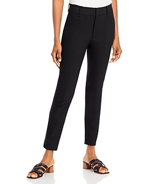 Vince High Waist Cigarette Pants In Black